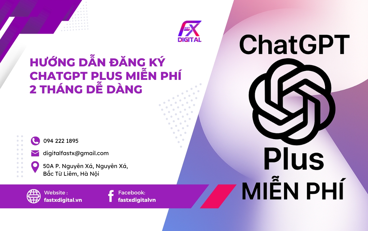 Hướng Dẫn Đăng Ký ChatGPT Plus Miễn Phí 2 Tháng Dễ Dàng