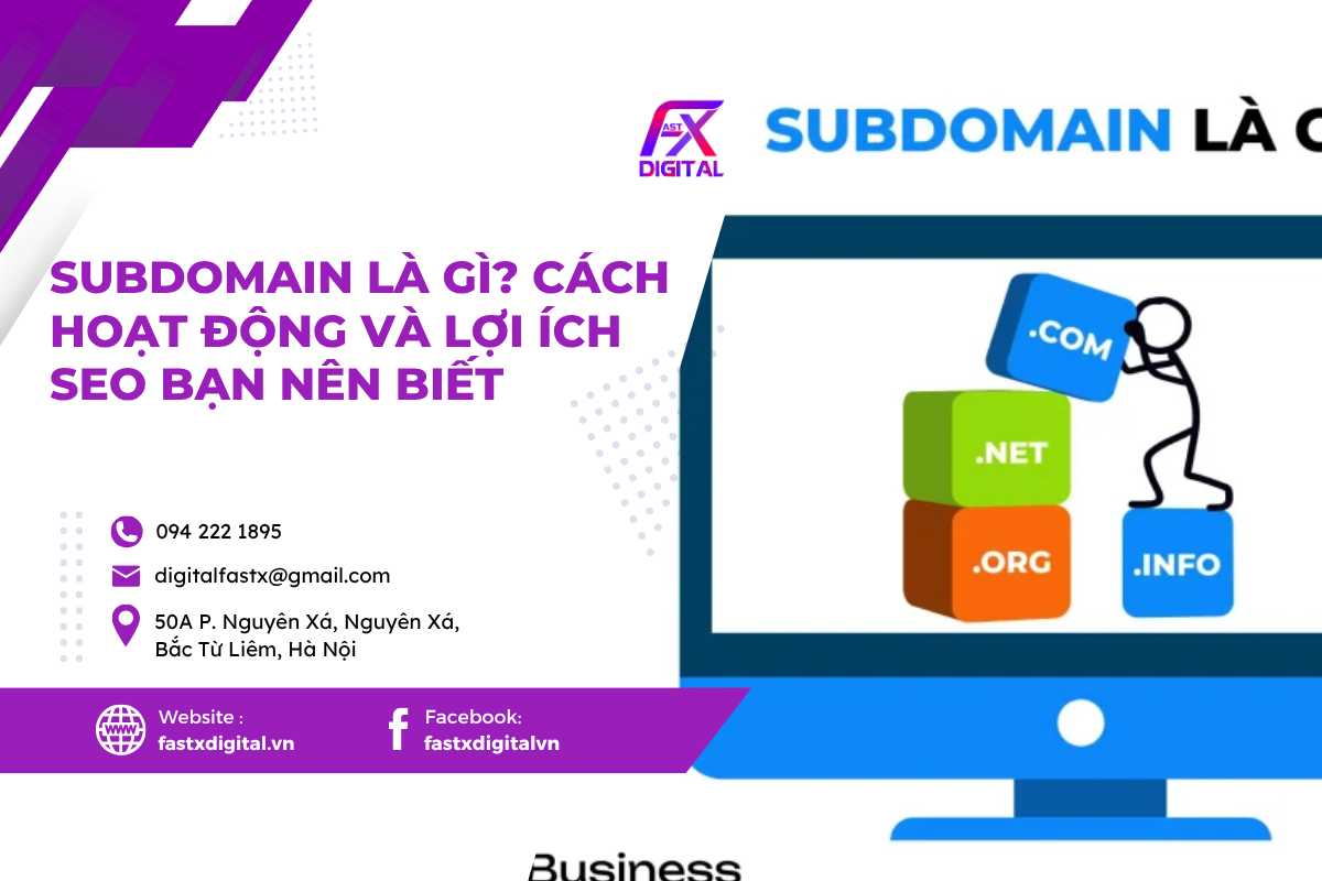 Subdomain là gì? Cách hoạt động và lợi ích SEO bạn nên biết