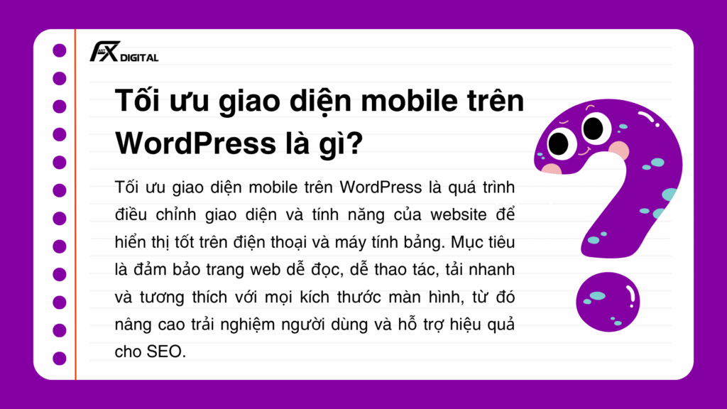 tối ưu giao diện mobile trên wordpress