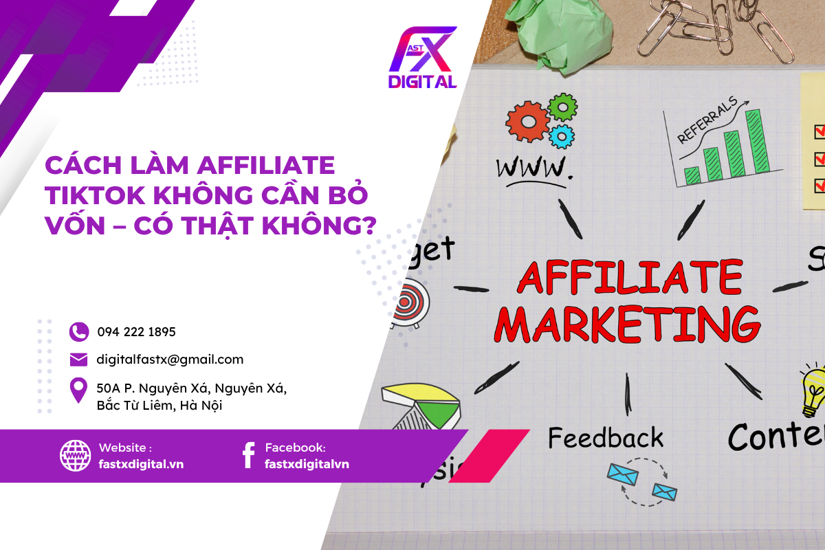 Cách Làm Affiliate TikTok Không Cần Bỏ Vốn – Có Thật Không?