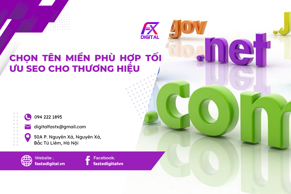 Chọn Tên Miền Phù Hợp Tối Ưu SEO Cho Thương Hiệu
